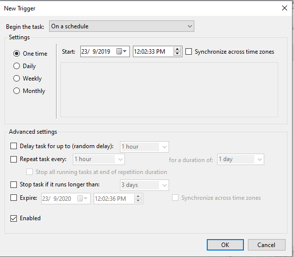 freefilesync batch task scheduler